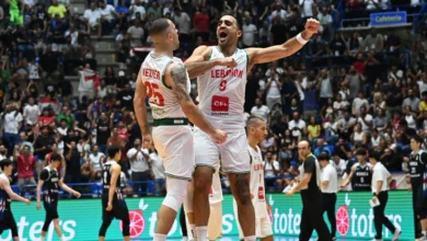 طلال المقدسي يهنئ منتخب لبنان لكرة السلة