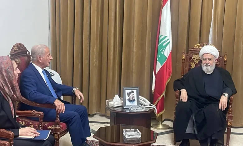 السفير الأميركي في لبنان ميشال عيسى في المجلس الإسلامي الشيعي
