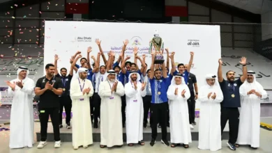 النصر البحريني بطلاً لبطولة الناشئين الدولية للكرة الطائرة في أبوظبي