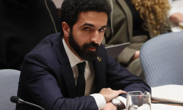 مندوب سوريا الأممي منددا باقتحامات نتنياهو: لا تفاوض على سيادتنا