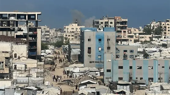 مراسل "العربية": انفجارات وإطلاق نار كثيف شرق مدينة غزة