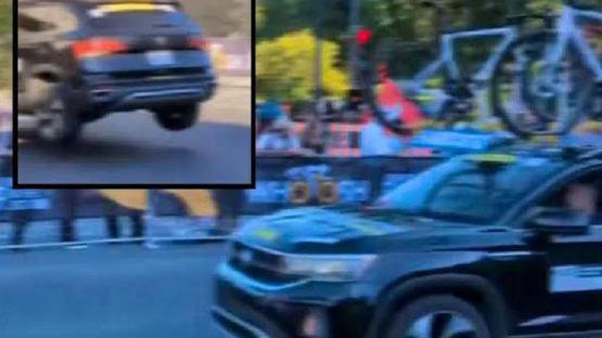 مدرب فريق دراجات يحتفل بسرعة فائقة.. والاتحاد يطرده من بطولة العالم
