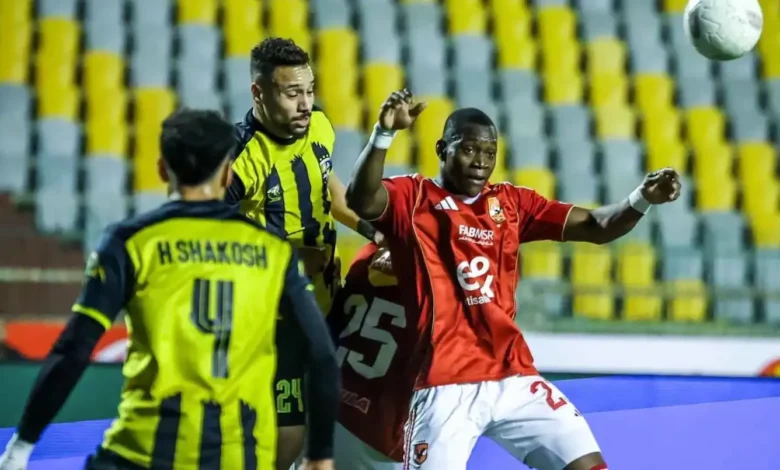 ترتيب الدوري المصري بعد تعادل الأهلي ضد المقاولون العرب