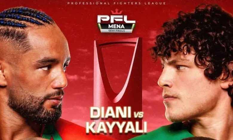 نزال ناري بين حازم كيالي وبدر الدين دياني للتأهل إلى PFL MENA