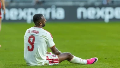المغربي أيوب الكعبي يتعرض لإصابة "مرعبة" في الدوري اليوناني (فيديو)