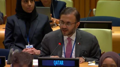 قطر: مستقبل الثقة بالنظام الدولي مرتبط بوقف الجرائم ضد الفلسطينيين