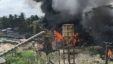 50 قتيلا في قصف على سوق بمنطقة يقطنها الروهينغا غربي ميانمار