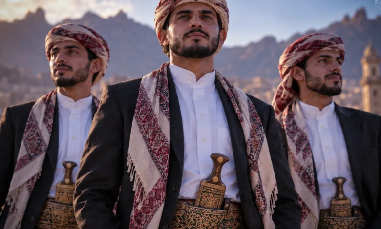 "الجنبية والثوب والشال".. الزي اليمني التقلدي يغزو منصات التواصل فما القصة؟