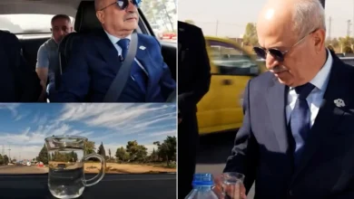 "بكوب ماء على الطريقة اليابانية".. وزير النقل السوري يختبر طريق مطار دمشق