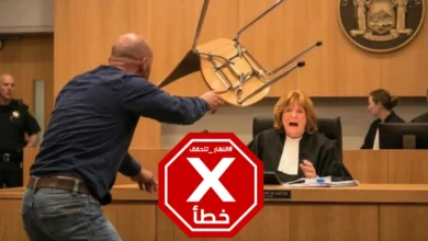 أب غاضب يضرب القاضية بكرسي... حقيقة الصورة التي شاهدها الملايين | النهار تدقق FactCheck
