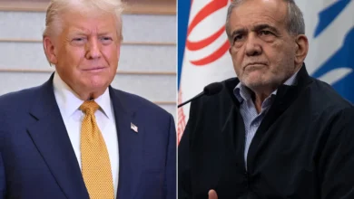 ترمب يلوح بضربة عاجلة لإيران وبزشكيان يحمل واشنطن مسؤولية فشل الاتفاق