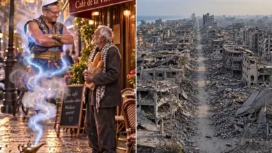 مصباح سحري وبرج إيفل.. بن غفير يروج لتهجير الغزيين في حملته الانتخابية