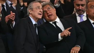 لابورتا يهاجم ريال مدريد: يريدون تدمير كل شيء.. ولحسن الحظ لدينا تيباس