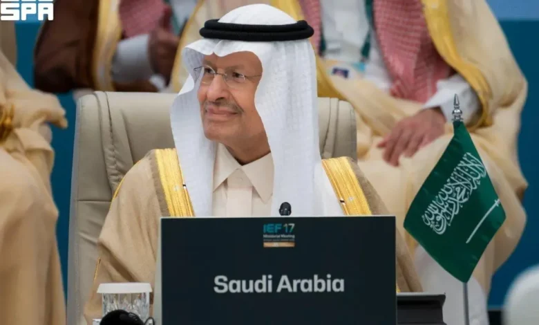 وزير الطاقة السعودي: التفريط في أمن الطاقة يعرض اقتصادات العالم للخطر