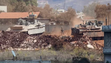 الجيش الإسرائيلي: إصابة ضابط وجندي بـ"حادث عملياتي" في جنوب لبنان