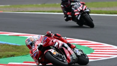 مارك ماركيز يفوز في اليابان ويشعل بطولة العالم للدراجات النارية