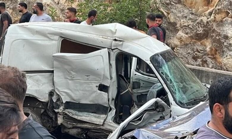 حادث سير في بلدة كفردجال
