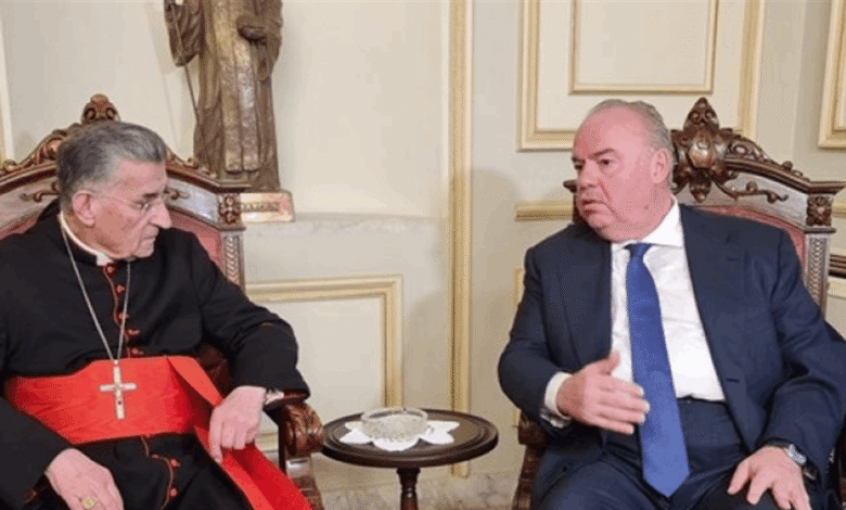الراعي يلتقي وزير الاتصالات