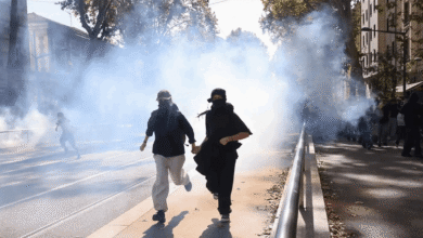 احتجاجات الطلاب في فرنسا.. توقيفات بالجملة
