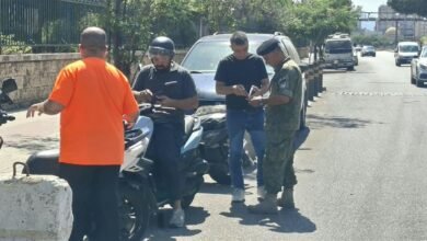 فوج حرس مدينة بيروت نفّذ 294 مهمة ميدانية خلال شهر أيلول