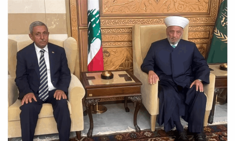 المفتي دريان بحث مع السفير اليمني في المستجدات اللبنانية والعربية