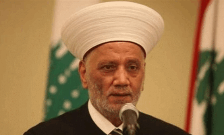 دريان: دار الفتوى لن تسمح بإضعاف المؤسسات الإسلامية