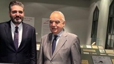 سلامة ونظيره السوري بحثا في تعزيز التعاون الثقافي والآثاري بين البلدين