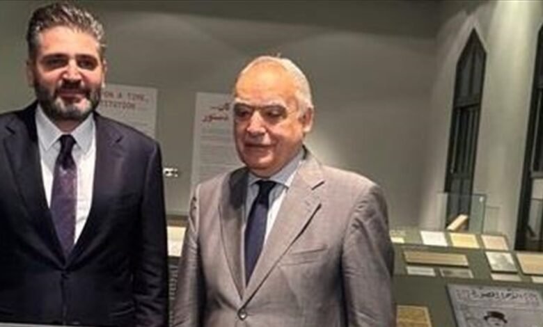 سلامة ونظيره السوري بحثا في تعزيز التعاون الثقافي والآثاري بين البلدين