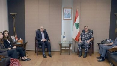 اللواء عبدالله استقبل المنسّق الخاص للأمم المتحدة في لبنان