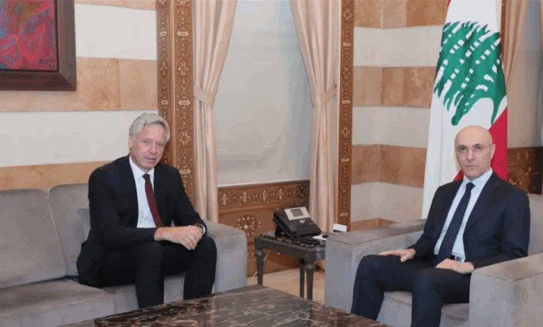 وزير الداخلية التقى سفير ألمانيا