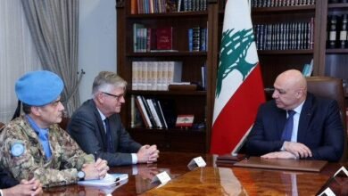 الرئيس عون: لبنان يأمل في أنّ يتجاوب مجلس الامن مع طلبه للإبقاء على المهمة العملانية لـ"اليونيفيل"