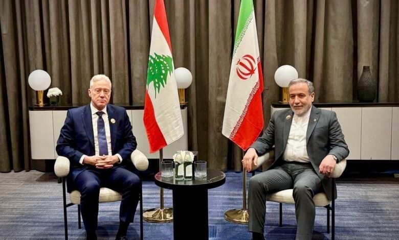 حديث عن "نقاش صريح".. لقاء بين رجي ونظيره الإيراني