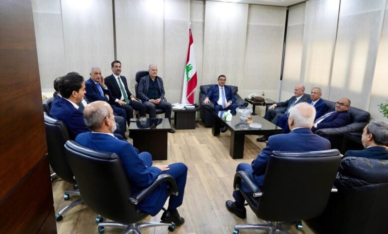 مدعي عام التمييز التقى وفداً من النواب السنة