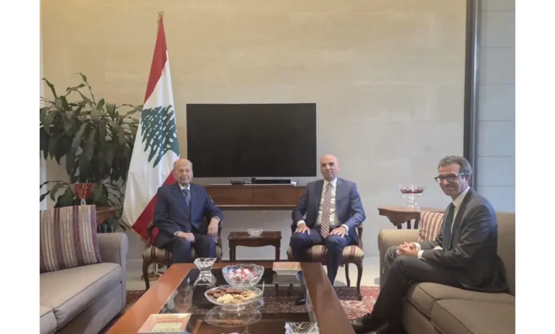 الرئيس ميشال عون عرض مع السفير المصري الجديد الأوضاع في لبنان والمنطقة