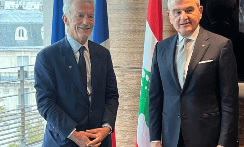 تعزيز الاستثمارات الصناعية في لبنان بين عيسى الخوري يبحث مع قيادات رجال الأعمال الفرنسيين