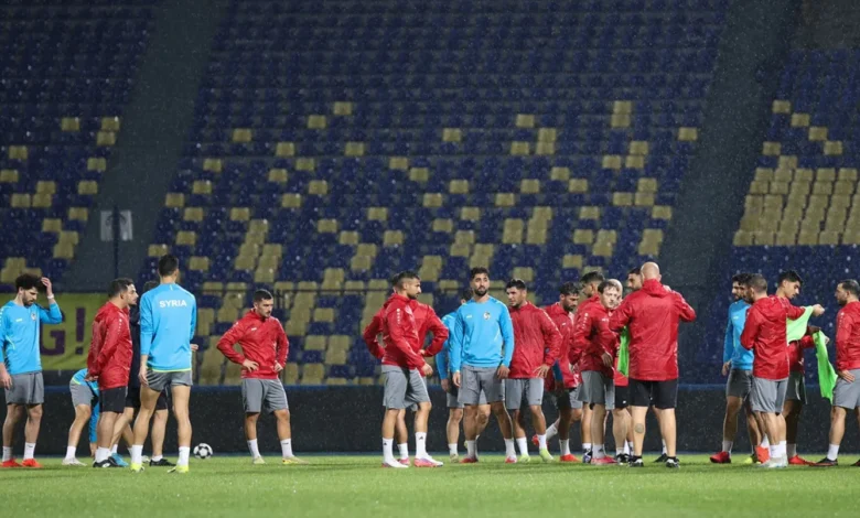 بث مباشر لمباراة سوريا ضد أوزبكستان ودياً