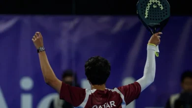 قطر تحصد أول ذهبية للرجال في بادل الآسياد