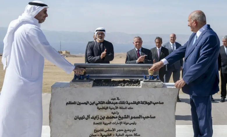 سكة حديد العقبة - معان: استثمار أردني – إماراتي يرفد استراتيجية "صفر هرمز" الخليجية