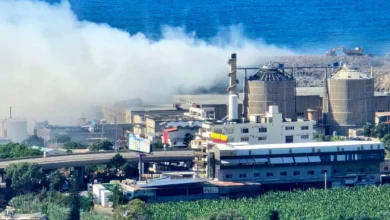 حريق جبل نفايات صيدا أمام القضاء... البلدية تدّعي ضد مجهول