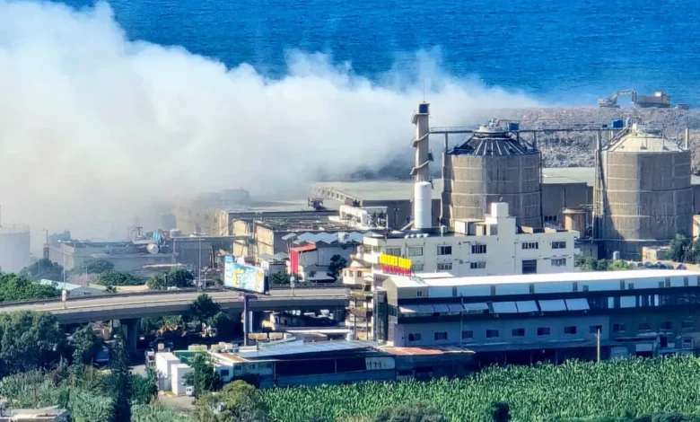 حريق جبل نفايات صيدا أمام القضاء... البلدية تدّعي ضد مجهول