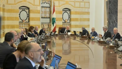 جلسة لمجلس الوزراء في قصر بعبدا بغياب وزير الطاقة جو الصدي