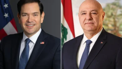 روبيو يطالب عون بمصادرة متفجرات حزب الله وبدء اتصالات عسكرية مع إسرائيل