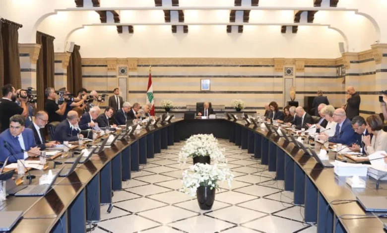 جلسة للحكومة اللبنانية تبحث موازنة 2027 وبدل النقل