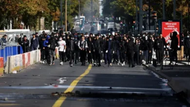 توقيف أكثر من 1700 شخص بسبب الاحتجاجات الطلابية في فرنسا
