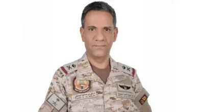 التحالف: تدمير منصة إطلاق الصاروخ الباليستي الذي أطلقته ميليشيات الحوثي تجاه الرياض اليوم
