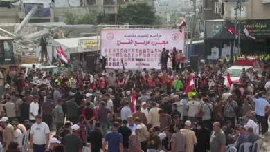 أهالي غزة يشيعون رفات 105 شهداء قتلتهم إسرائيل قبل 3 سنوات