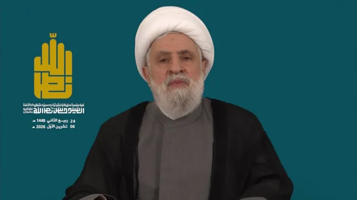 نعيم قاسم: لن نقدم تنازلات مقابل انسحاب إسرائيل ومستعدون لبحث حصر السلاح داخليا