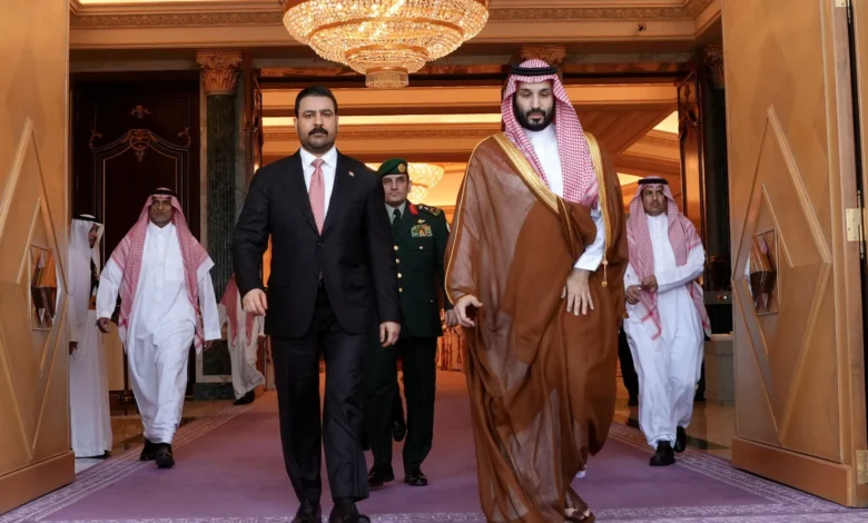 مباحثات في الرياض بين ولي العهد السعودي ورئيس وزراء العراق
