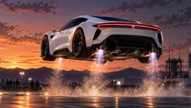 إيلون ماسك يكشف سيارة Tesla Roadster الطائرة... تقفز وتنقلب في الهواء